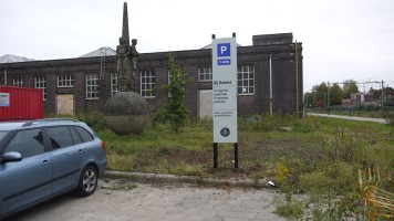 Parking sign Leerfabriek KVL